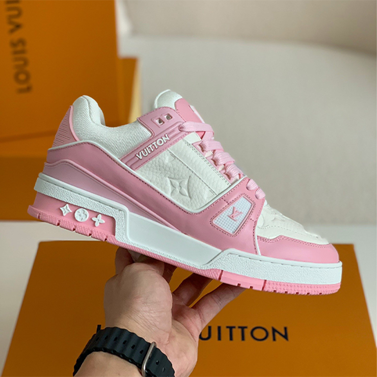Louis Vuitton LV Trainer Sneaker “Pink”