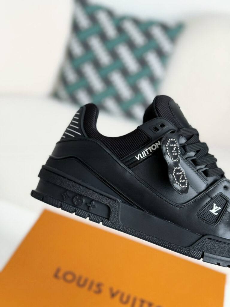 LV Trainer Sneaker Black Pharrell Williams and Nigo