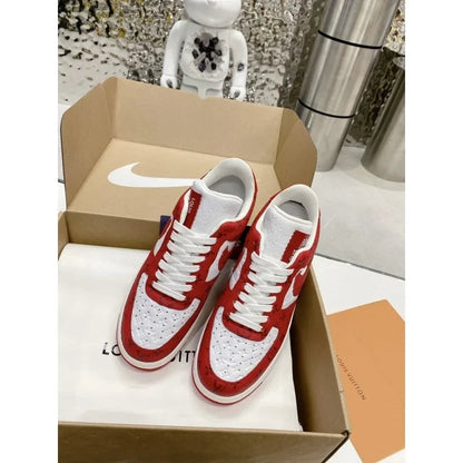 Louis Vuitton x Nike Air Force 1 Low ‘By Virgil Abloh White/Red’