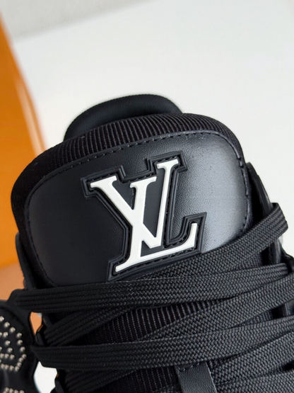 LV Trainer Sneaker Black Pharrell Williams and Nigo