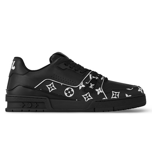 Louis Vuitton Trainer Sneaker Monogram Black White