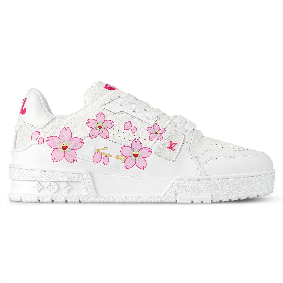 Louis Vuitton x TM LV Trainer Sneakers ‘Cherry Blossom’