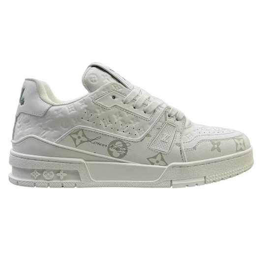 LV Trainer Sneaker White Monogram