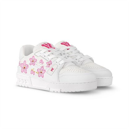 Louis Vuitton x TM LV Trainer Sneakers ‘Cherry Blossom’