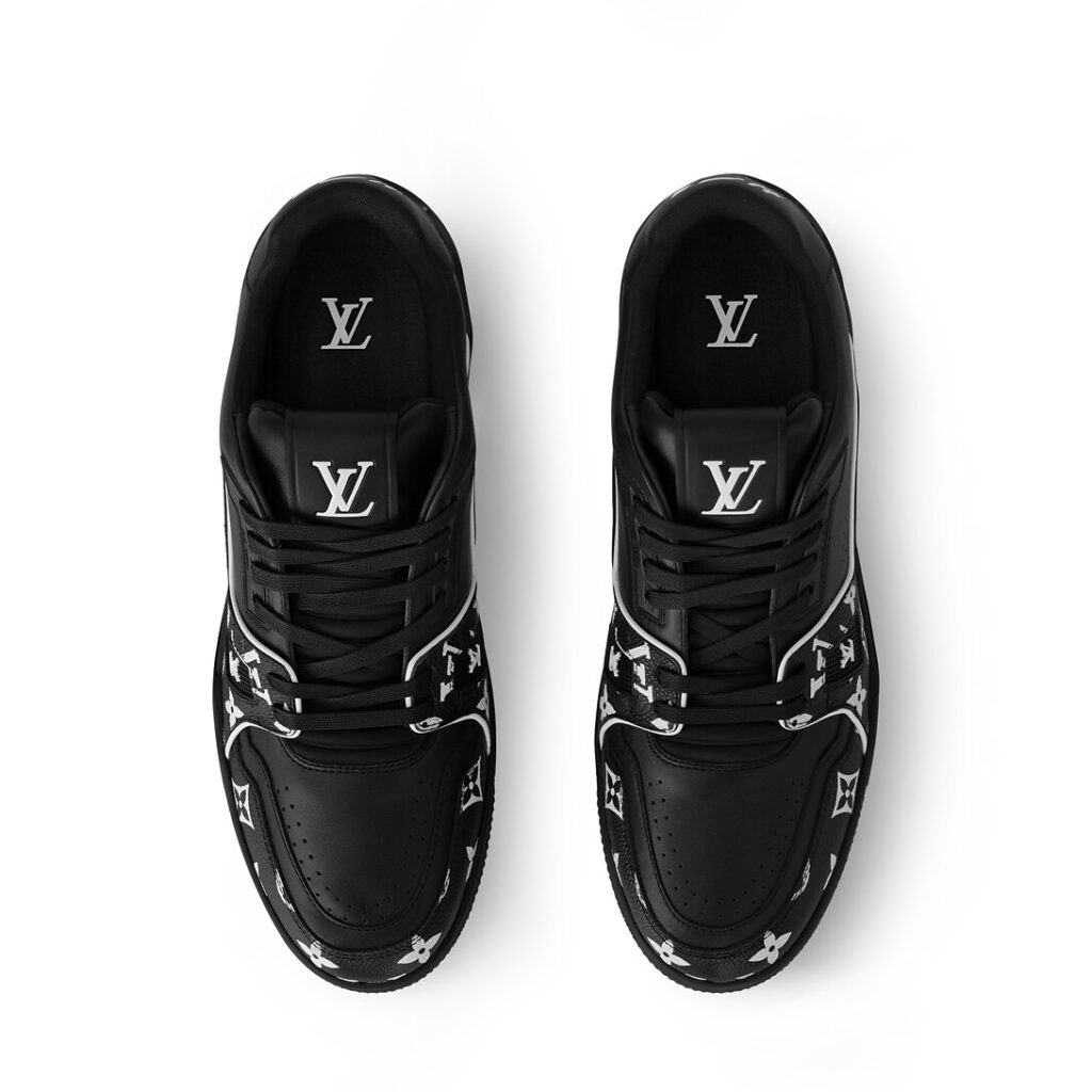 Louis Vuitton Trainer Sneaker Monogram Black White