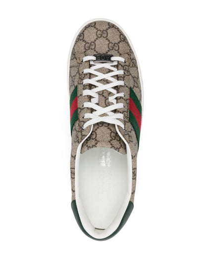 Men’s Gucci Ace GG Supreme Canvas Sneakers