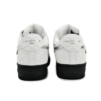 Louis Vuitton x Nike Air Force 1 Low ‘White Black Silver’