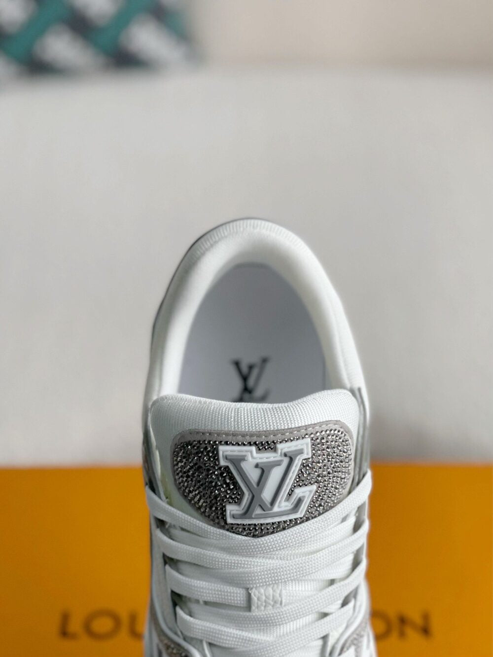 Louis Vuitton LV Trainer Sneaker ‘Denim Monogram Grey Diamond’