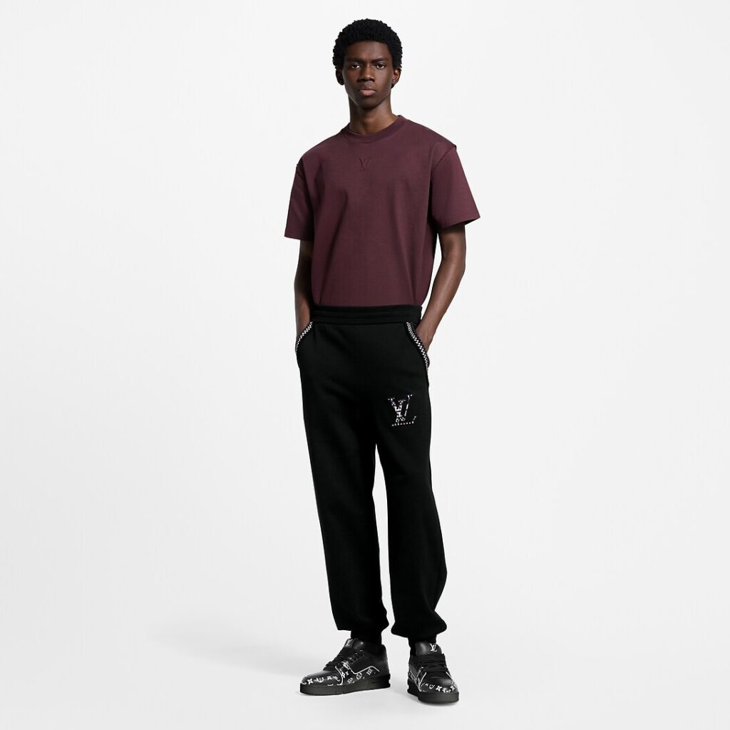 Louis Vuitton Trainer Sneaker Monogram Black White