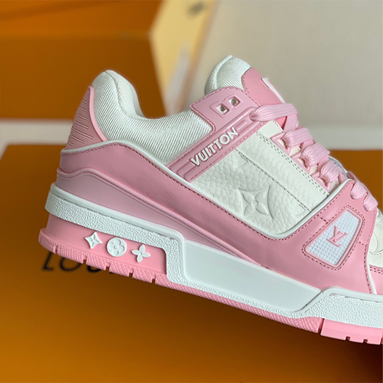 Louis Vuitton LV Trainer Sneaker “Pink”