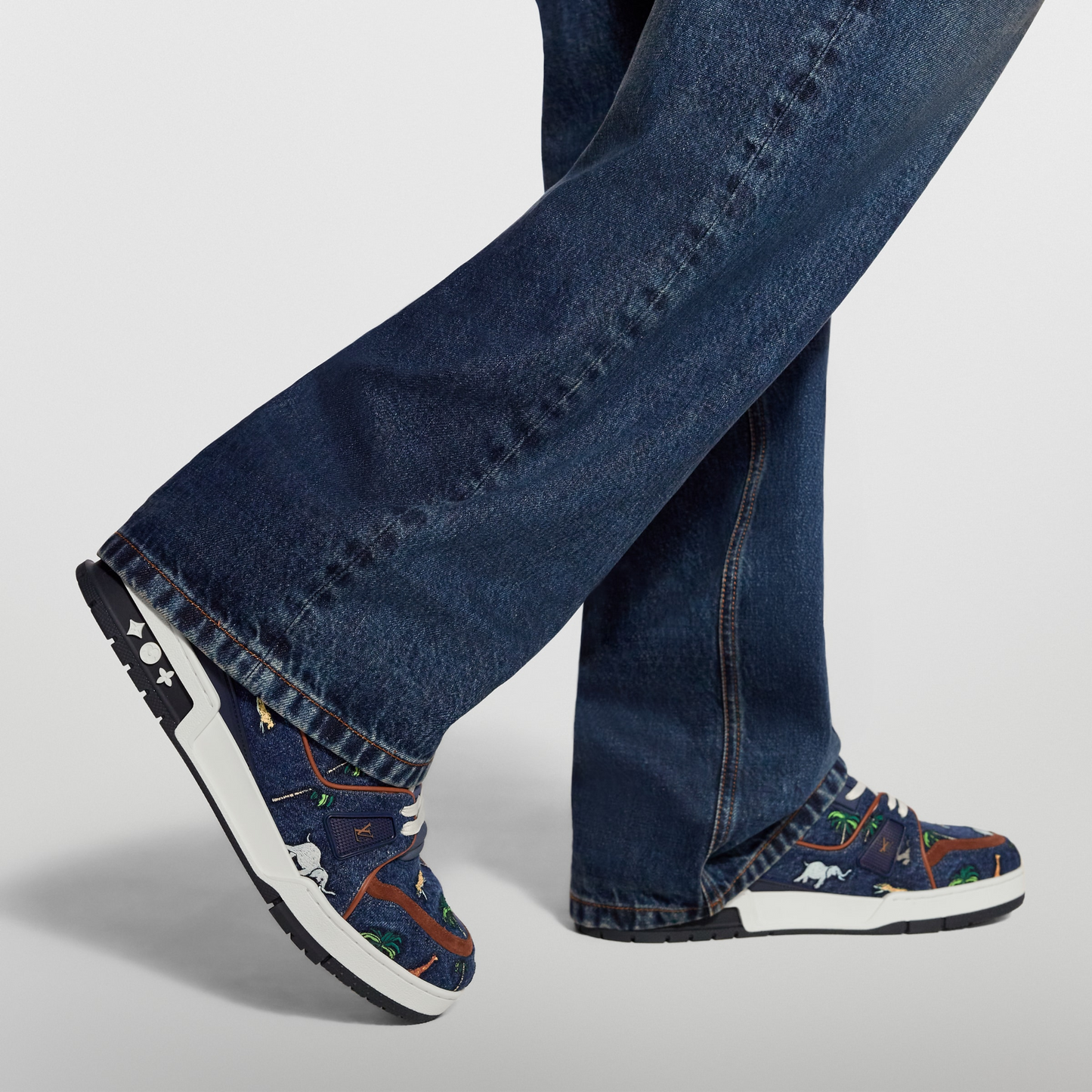 LV x The Darjeeling Limited LV Trainer Sneaker