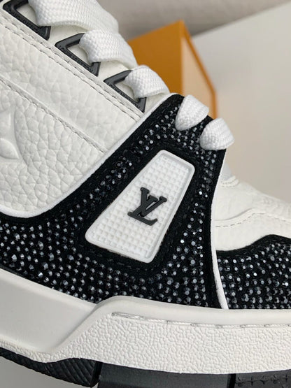 Louis Vuitton LV Trainer Sneaker ‘Denim Monogram Black Diamond’