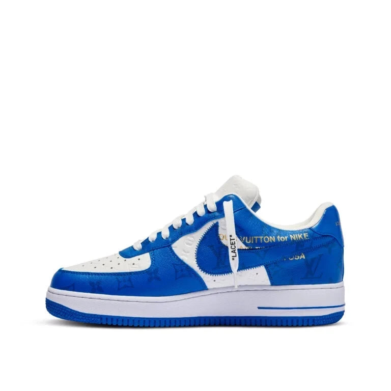 Louis Vuitton x Nike Air Force 1 Low ‘By Virgil Abloh White/Blue’