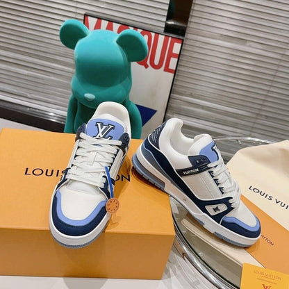 Louis Vuitton LV Trainer “Blue Beige”