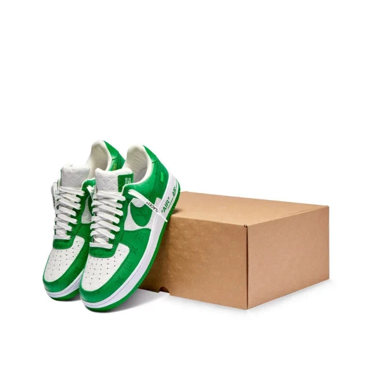 Louis Vuitton x Nike Air Force 1 Low ‘By Virgil Abloh White/Green’