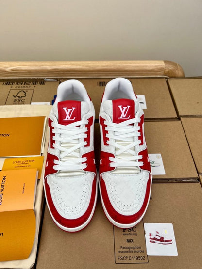 Louis Vuitton LV ’54’ Trainer Red White Sneaker